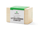 Letter and Number Stamp Set