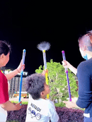 Retractable Water Spray Gun Toy for Kids