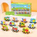 Magnetic Wooden Number Train - Educational Toy for Kids