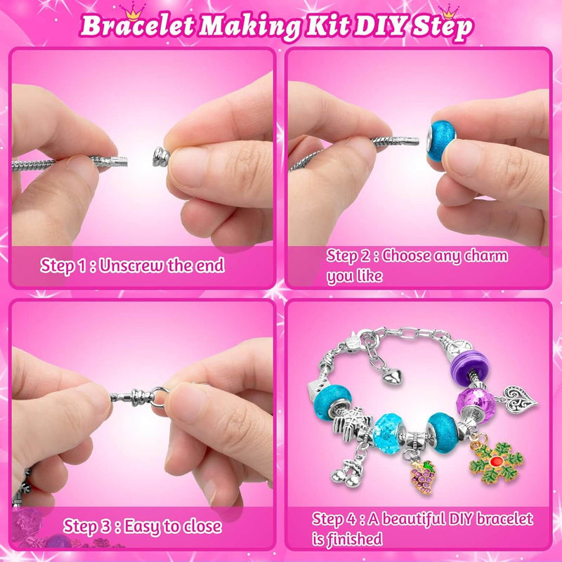 Princess Amira's Bead Jewelry Set - Eid Ready Creative Gift (3+ Years)