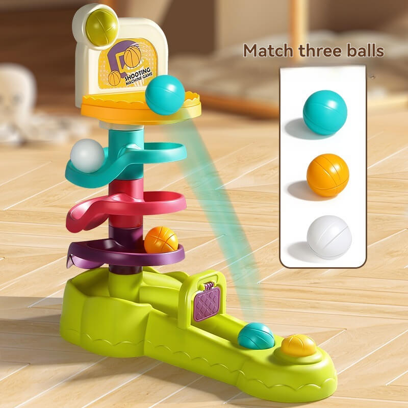 New basketball shooting puzzle early education toy set