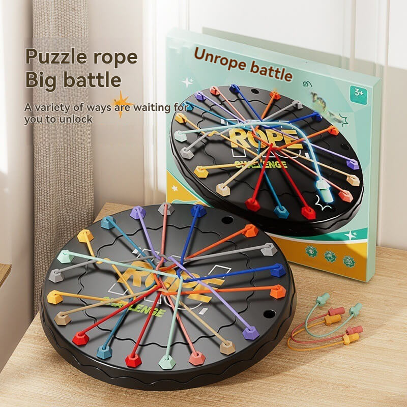 Rope Untying Toys-Children's Educational, Logical, Thinking, Concentration, Parent-Child Interaction