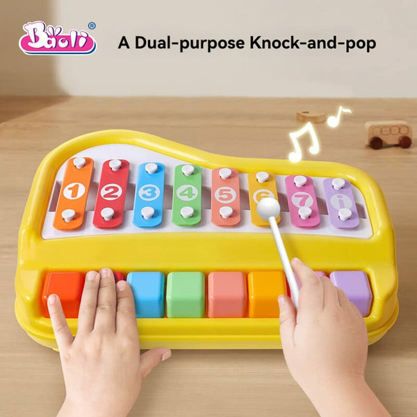 Toddler 8-Note Musical Xylophone Toy – Early Learning & Piano Sensory Gift