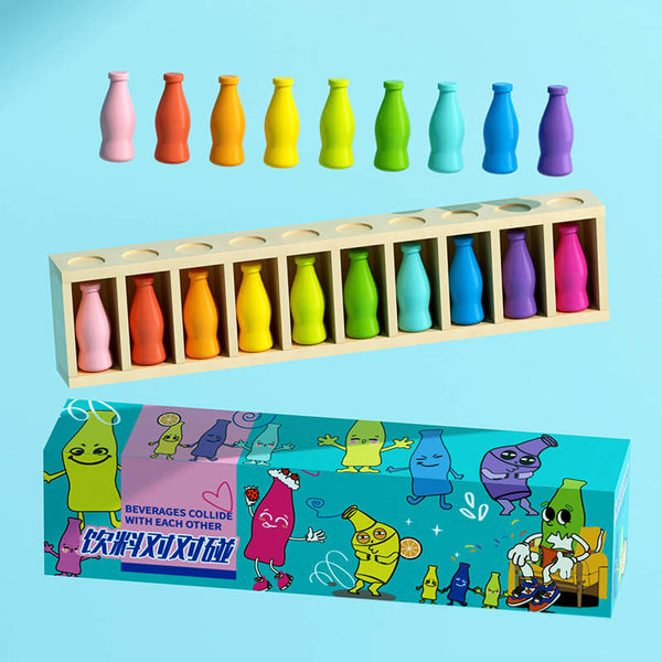 Bottle Matching Desktop Toys - Fun Game to Enhance Children's Memory, Logical Thinking, and Reasoning Skills