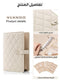 Luxury Leather Travel Jewelry Organizer Set - Collapsible Multi-Layer Anti-Tarnish Case for Premium Business Travel Essentials