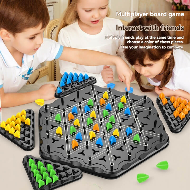 Rubber Band Triangle Board Games