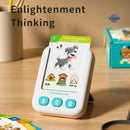 Multilingual Smart Learning Card Machine: Arabic, English, Russian, Chinese, and Spanish Educational Toy for Children