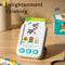 Multilingual Smart Learning Card Machine: Arabic, English, Russian, Chinese, and Spanish Educational Toy for Children