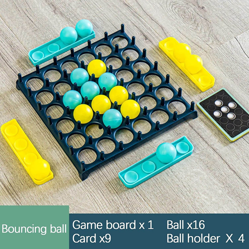 Jump into Fun-Interactive Tabletop Game - Bounce Ball Challenge for Family Gatherings