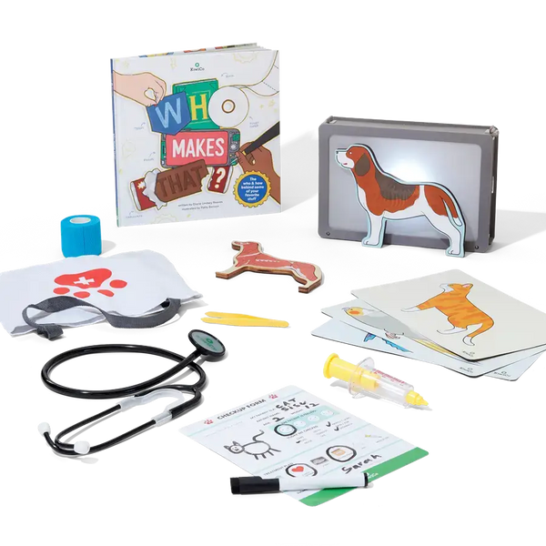 Veterinarian + Who Makes That? Book Bundle