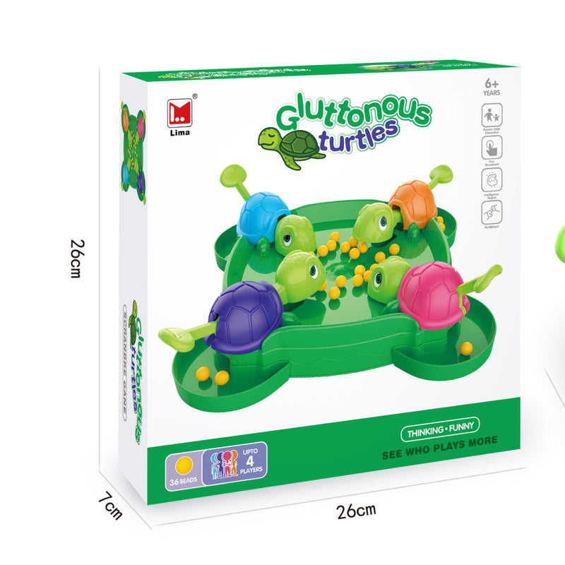 Turtle Bean-Eating Board Game – Fun Multiplayer Interactive Play