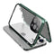 Iphone double-sided magnetic protective case