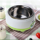 220V 1L Automatic Electric Yogurt Maker Machine with 3 100ml Yogurt Containers Glass Jars DIY Appliance Dropshipping