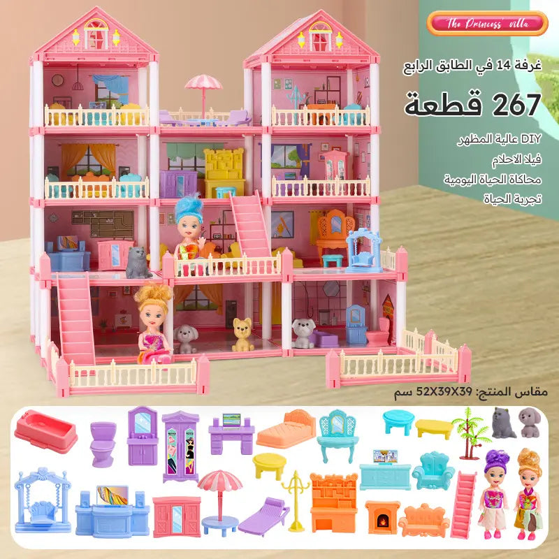 🏰DIY Big Castle Toy🎁