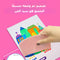 DIY Rainbow Dot Scratch Art Set for Kids - Bookmarks and Postcards