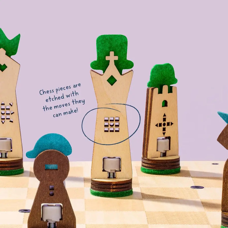 Build & Play Chess Set