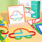 Children's early education educational wooden creative building blocks