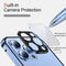 Iphone double-sided magnetic protective case