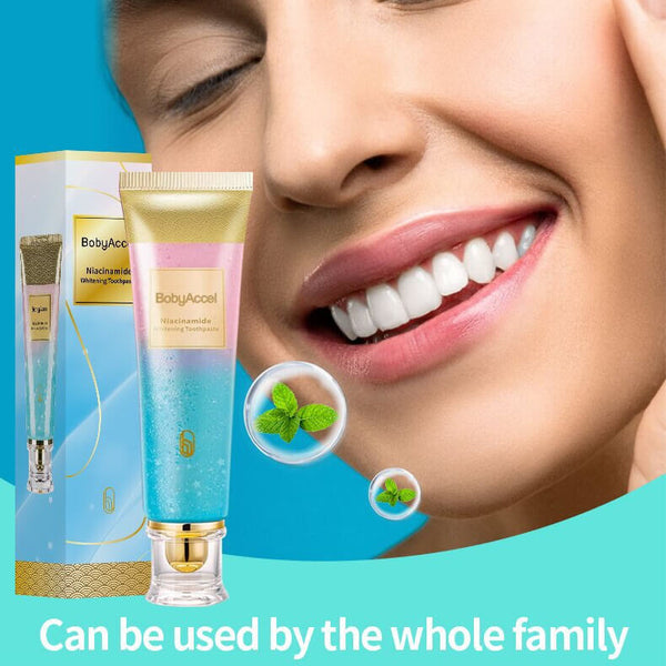 Niacinamide Intensive Whitening Toothpaste - Stain Removal & Fresh Breath