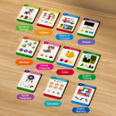 Multilingual Smart Learning Card Machine: Arabic, English, Russian, Chinese, and Spanish Educational Toy for Children