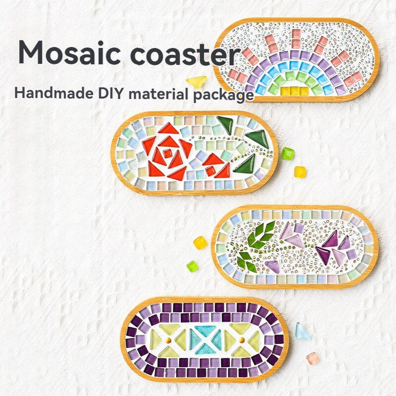 Creative Bamboo Coaster DIY Craft Package