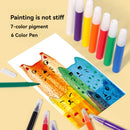 DIY Kids Rainbow Scratch Painting Kit