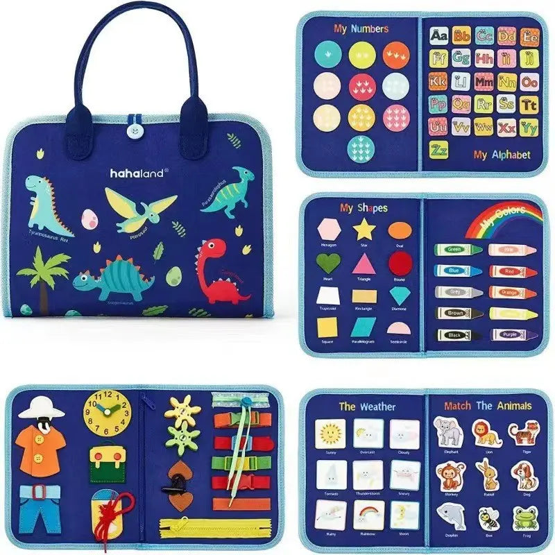 Toddler Busy Book 7-in-1