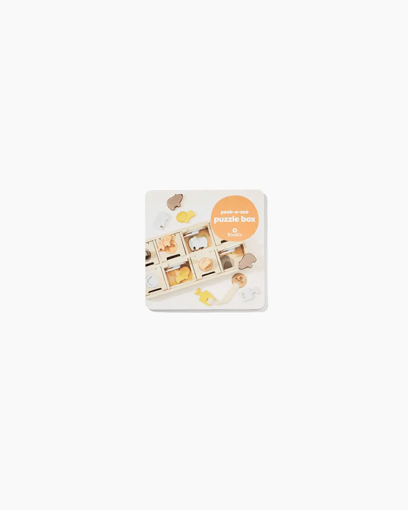 Peek-a-Zoo Puzzle Box
