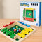 4-Player Wooden Dice Game - A Traditional Math Decision-Making Game Perfect for Parties and Family Interaction