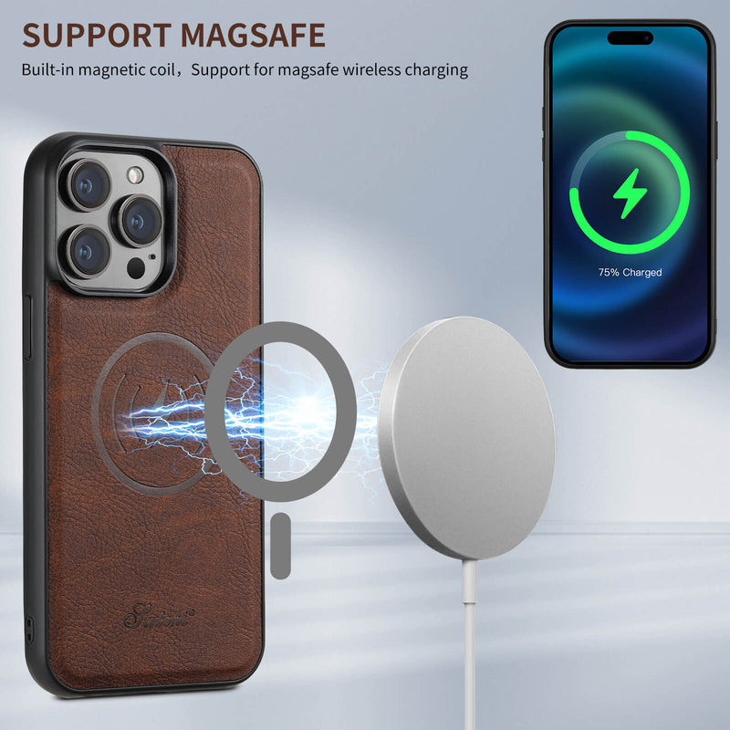 High-end business MagSafe plug-in case