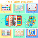 Toddler Busy Book 7-in-1
