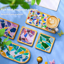 Creative Bamboo Coaster DIY Craft Package