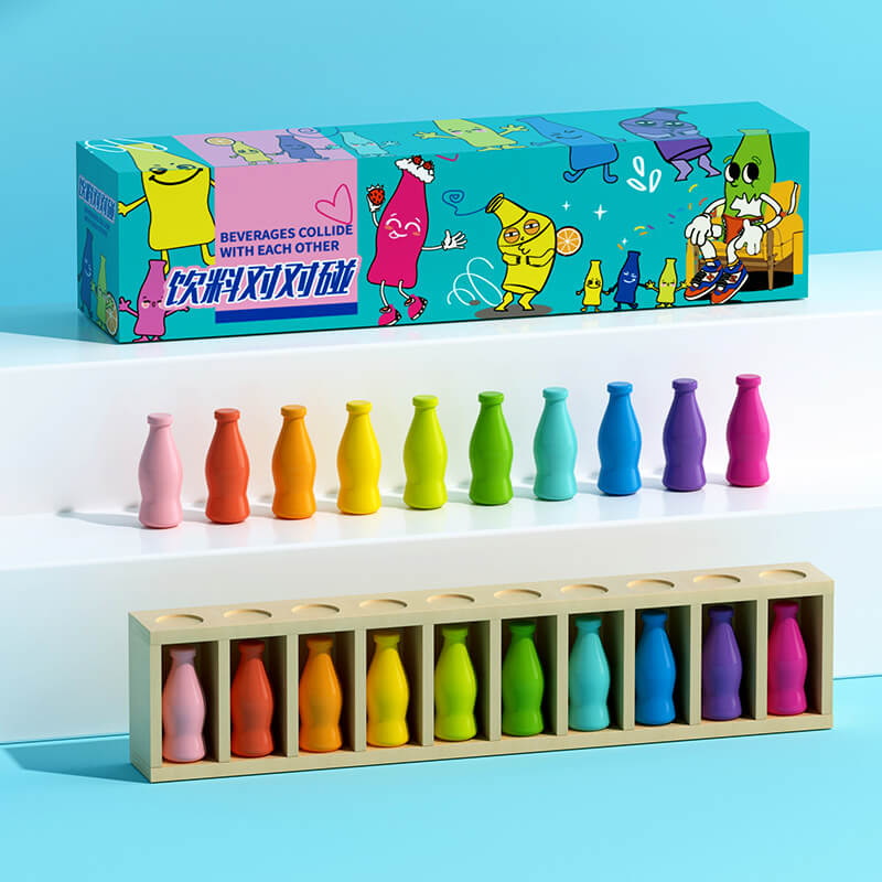 Bottle Matching Desktop Toys - Fun Game to Enhance Children's Memory, Logical Thinking, and Reasoning Skills
