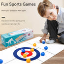 Ingenious Curling: An Adult Leisure and Educational Toy, Desktop Game, and Joyful Bonding Experience for Families