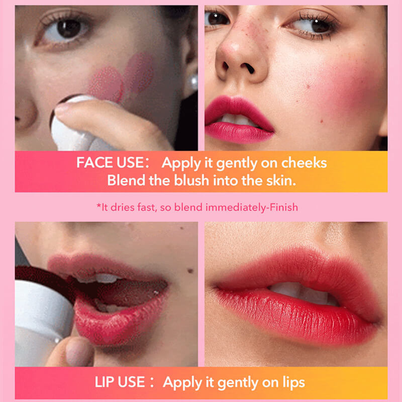 Moisturizing Lip Gloss and Blush