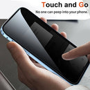 Iphone double-sided magnetic protective case