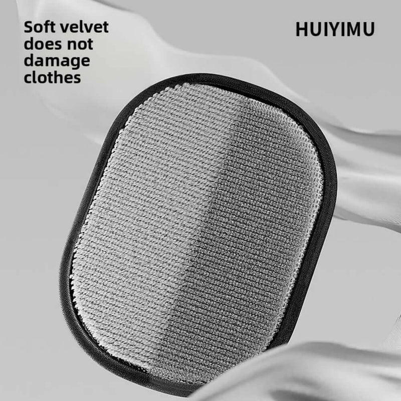 Static hair removal gloves