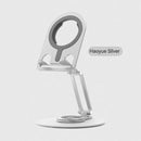 360° Rotation Magnetic Aluminum Stand for Phones & Tablets