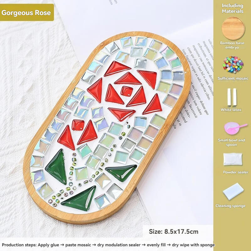 Creative Bamboo Coaster DIY Craft Package