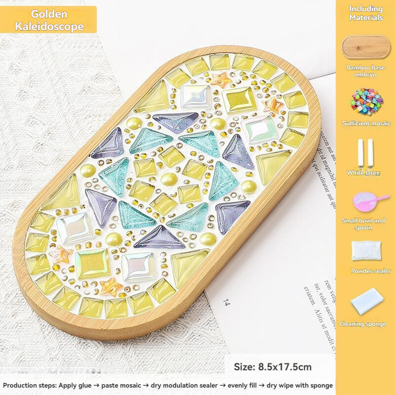 Creative Bamboo Coaster DIY Craft Package