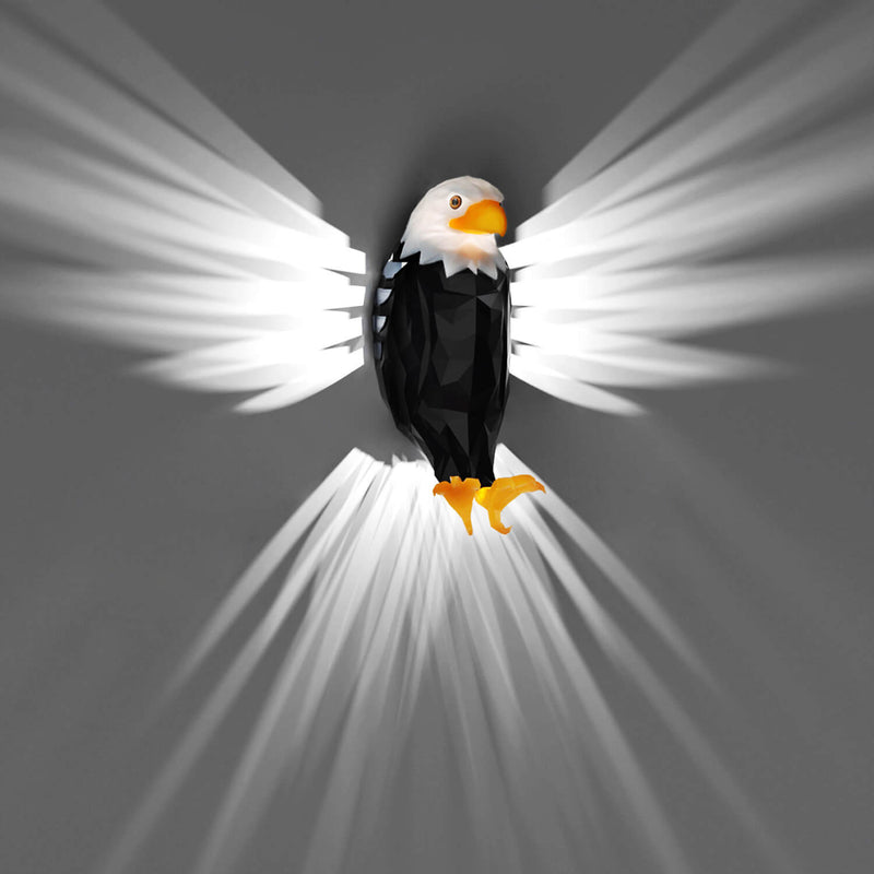Simple Light Luxury 3D Eagle Wall Sconce