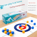 Ingenious Curling: An Adult Leisure and Educational Toy, Desktop Game, and Joyful Bonding Experience for Families