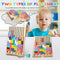 Intelligence Jigsaw Brain Toy, Colorful Geometric Blocks Tetris Gift for 3 4 5 6 Years Kids