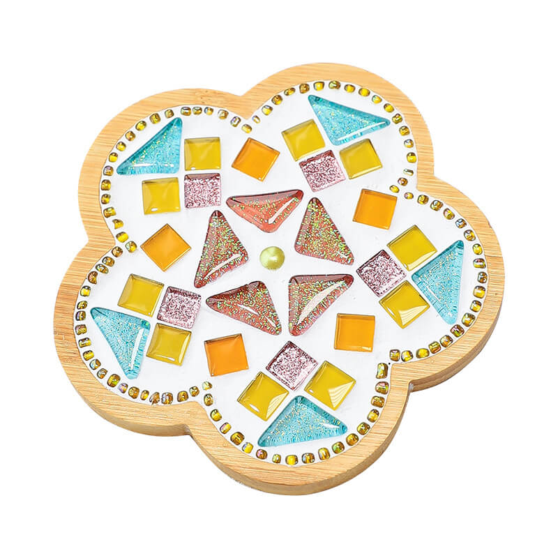 Creative Bamboo Coaster DIY Craft Package
