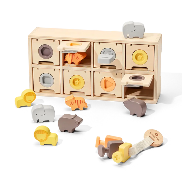 Peek-a-Zoo Puzzle Box
