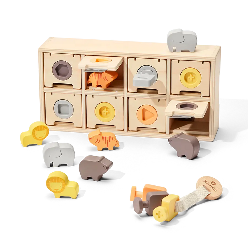 Peek-a-Zoo Puzzle Box