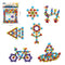 Montessori STEM Building Blocks - DIY Plum Flower Educational Toys for Toddlers 1-3 Years