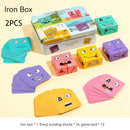 Creative Toy for Cultivating Logical Thinking and Brain Training - Expression Puzzle Blocks, Suitable for Children aged 3 and above.
