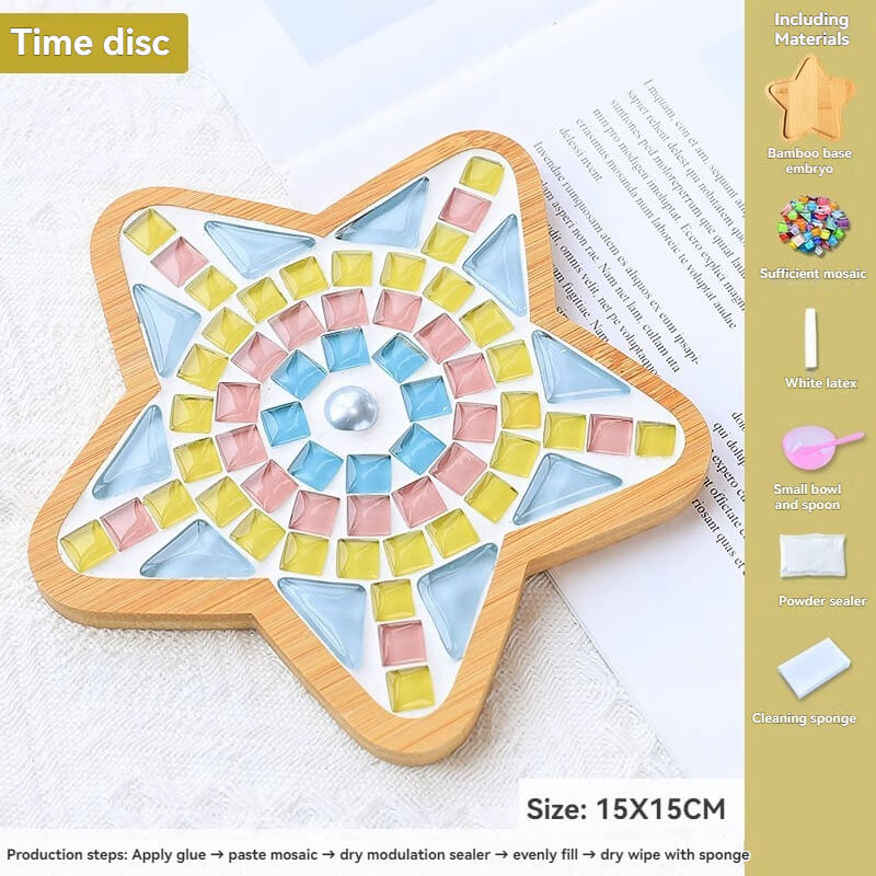 Creative Bamboo Coaster DIY Craft Package
