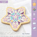 Creative Bamboo Coaster DIY Craft Package
